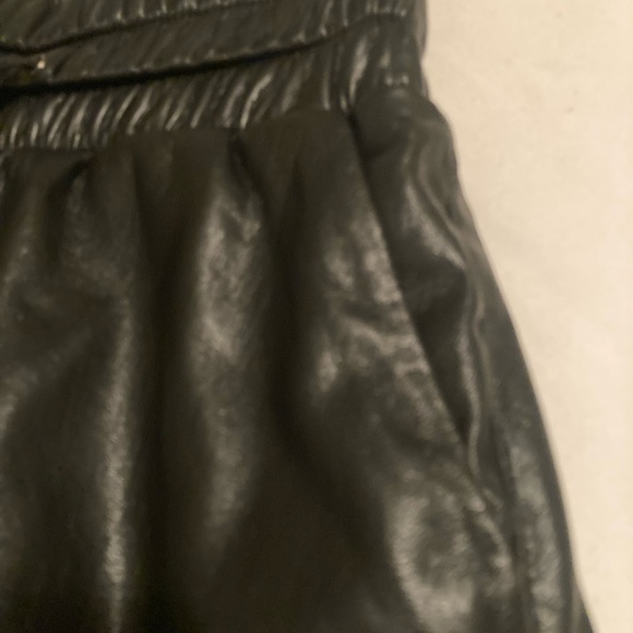 Joie faux leather joggers black size XS - Picture 5 of 7